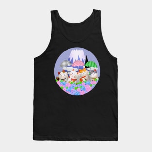 Maneki Neko Rainy Season Tank Top